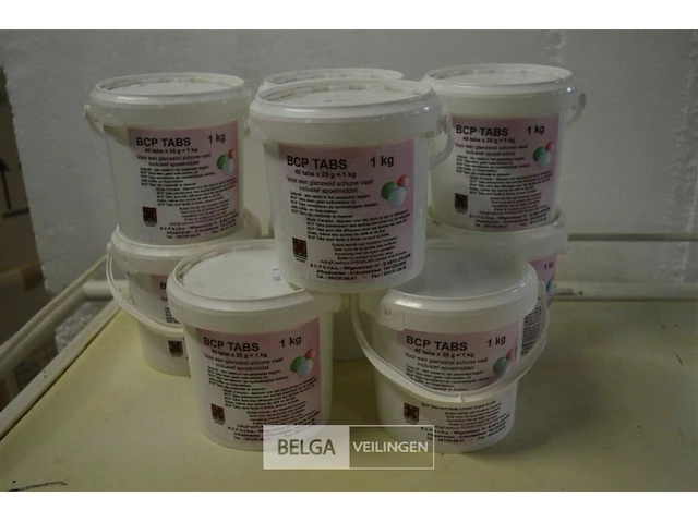 9x1kg vaatwastabletten - afbeelding 1 van  4