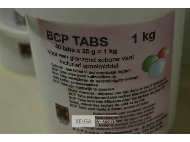 9x1kg vaatwastabletten - afbeelding 4 van  4