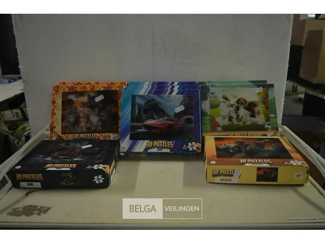 9x3d puzzels 31x23cm - afbeelding 1 van  7