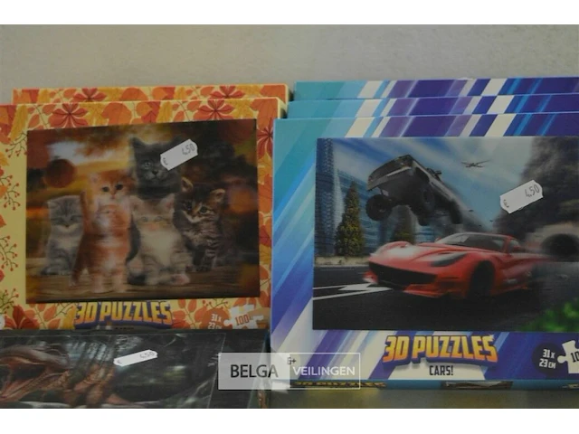9x3d puzzels 31x23cm - afbeelding 2 van  7
