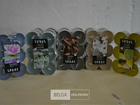 9x6st. div soorten geurkaarsen - afbeelding 1 van  6