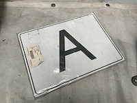A-bord alu plaat 1 mm vlak - afbeelding 1 van  3