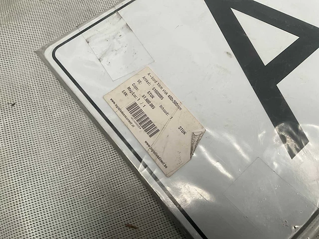 A-bord alu plaat 1 mm vlak - afbeelding 2 van  3