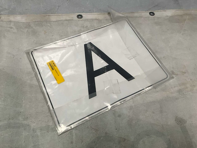 A-bord magneetplaat vinyl - afbeelding 1 van  3