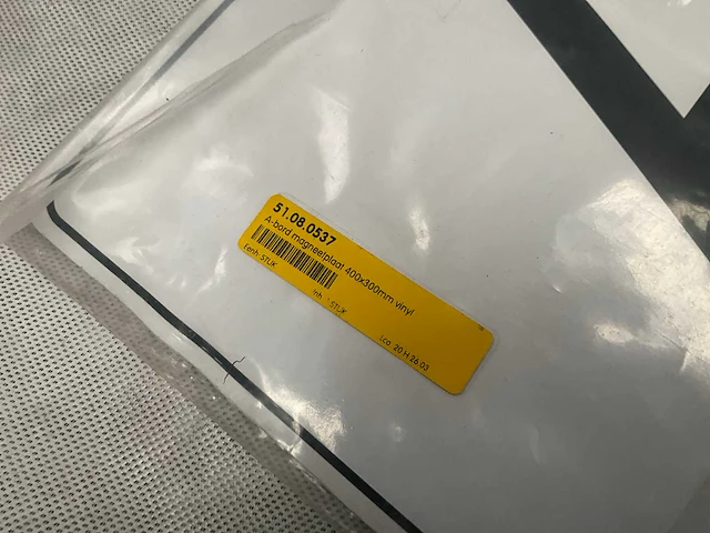A-bord magneetplaat vinyl - afbeelding 3 van  3