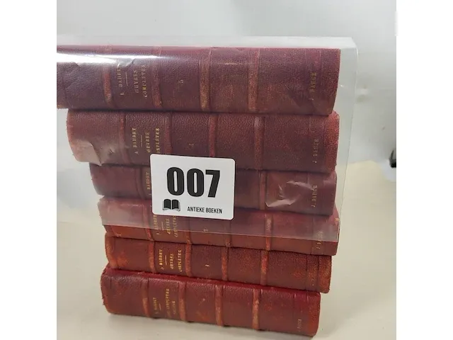 A. daudet ouvres complètes boek 1 tot 6 - afbeelding 1 van  6