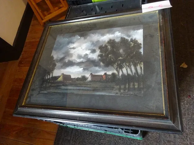 A. dujardin, wolken boven zulte - afbeelding 1 van  3