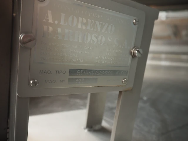A. lorenzo barroso s.a. - afbeelding 8 van  8