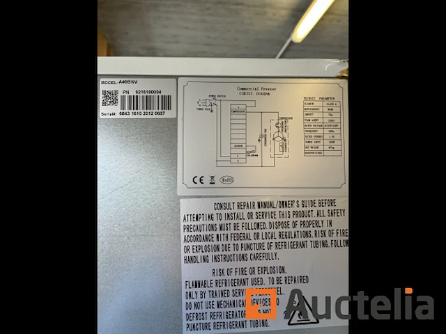 A40bnv verticale diepvriezer - afbeelding 6 van  6