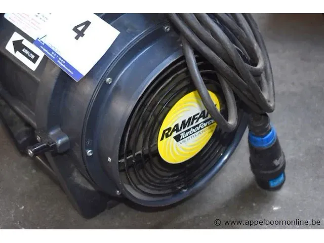 Aanblaas/zuigunit ramfan turboforce ub20xx - afbeelding 3 van  3