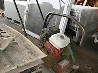 Aandammer met honda benzine motor gx160 5,5 - afbeelding 2 van  3