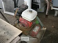Aandammer met honda benzine motor gx160 5,5 - afbeelding 3 van  3
