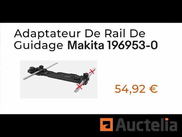 Aandrijver rail adapter makita 196953-0 - afbeelding 1 van  2