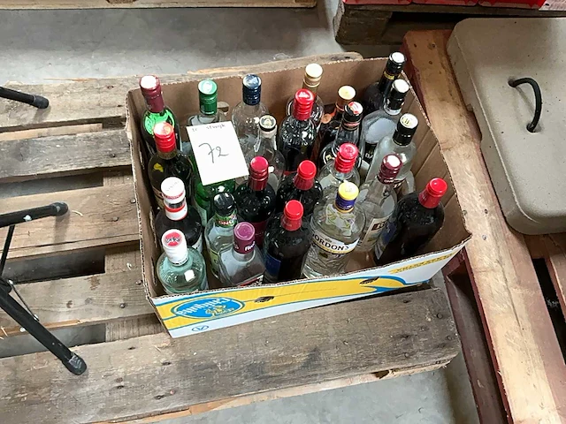 Aangebroken flessen sterke drank (24x) - afbeelding 2 van  8