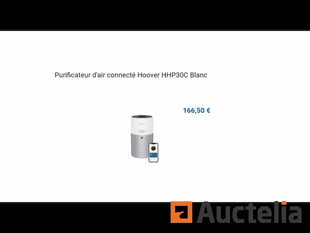 Aangesloten luchtreiniger hoover hhp30c wit - afbeelding 1 van  4