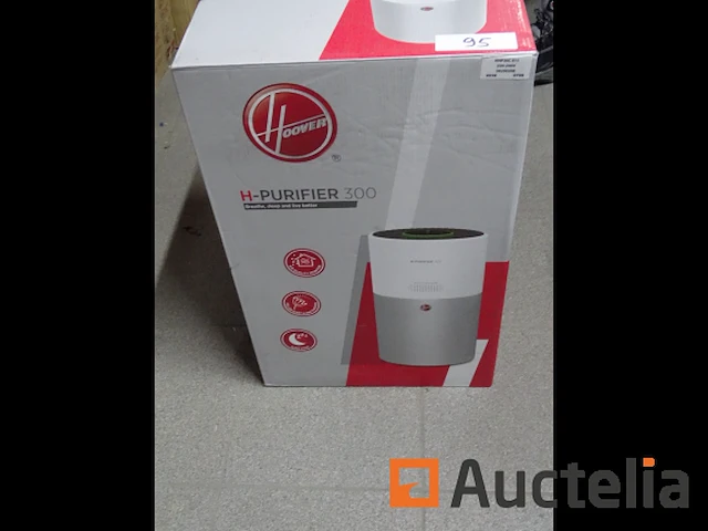 Aangesloten luchtreiniger hoover hhp30c wit - afbeelding 2 van  4