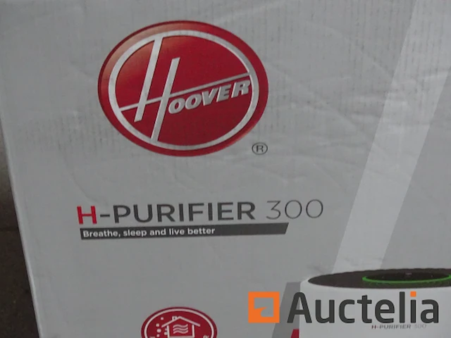 Aangesloten luchtreiniger hoover hhp30c wit - afbeelding 3 van  4