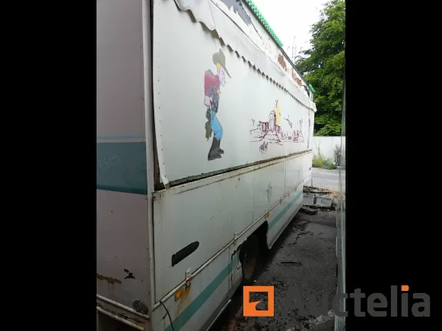 Aanhanger dolly de kermesse "tir aux pipes" (te herstellen) - afbeelding 7 van  14