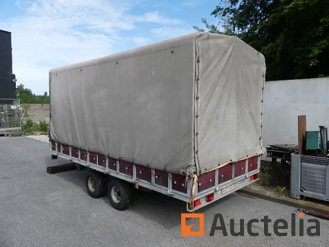 Aanhanger dubbele dekzeilas waroquier tpv22r - afbeelding 3 van  20