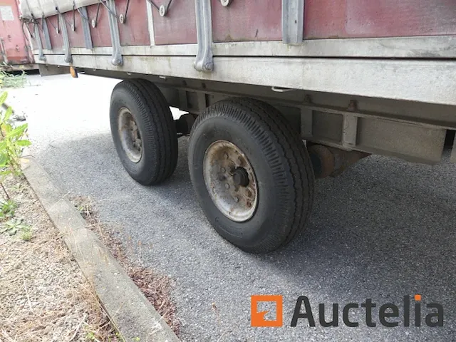 Aanhanger dubbele dekzeilas waroquier tpv22r - afbeelding 7 van  20