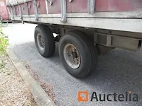 Aanhanger dubbele dekzeilas waroquier tpv22r - afbeelding 7 van  20