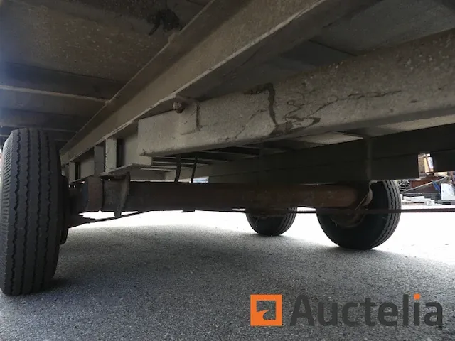Aanhanger dubbele dekzeilas waroquier tpv22r - afbeelding 9 van  20