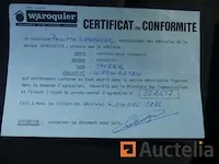 Aanhanger dubbele dekzeilas waroquier tpv22r - afbeelding 10 van  20