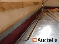 Aanhanger dubbele dekzeilas waroquier tpv22r
