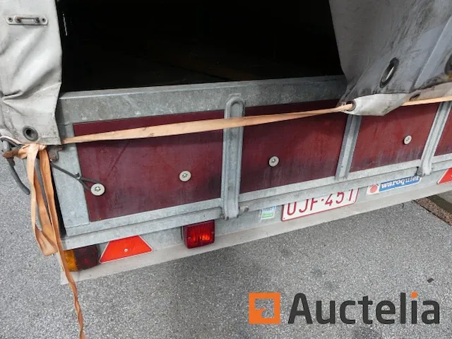 Aanhanger dubbele dekzeilas waroquier tpv22r - afbeelding 13 van  20
