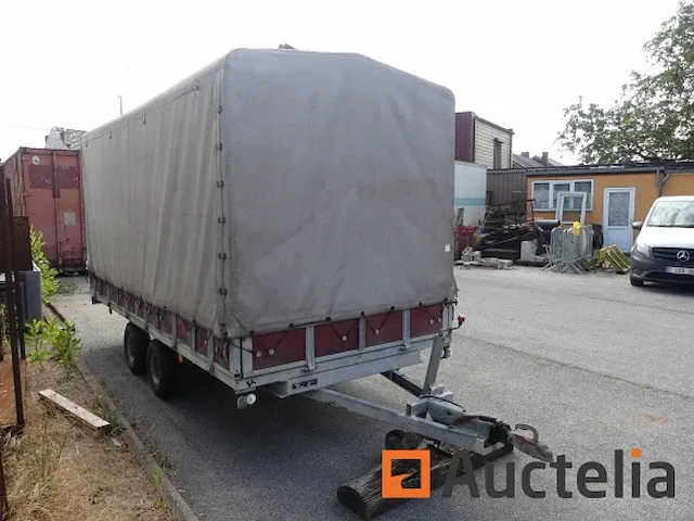 Aanhanger dubbele dekzeilas waroquier tpv22r - afbeelding 12 van  20