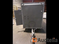 Aanhanger gesloten enkelassige warocquier 750 - afbeelding 9 van  25