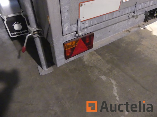 Aanhanger gesloten enkelassige warocquier 750 - afbeelding 16 van  25