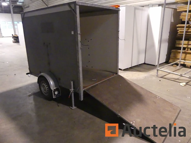 Aanhanger gesloten enkelassige warocquier 750 - afbeelding 19 van  25