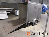 Aanhanger gesloten enkelassige warocquier 750 - afbeelding 20 van  25