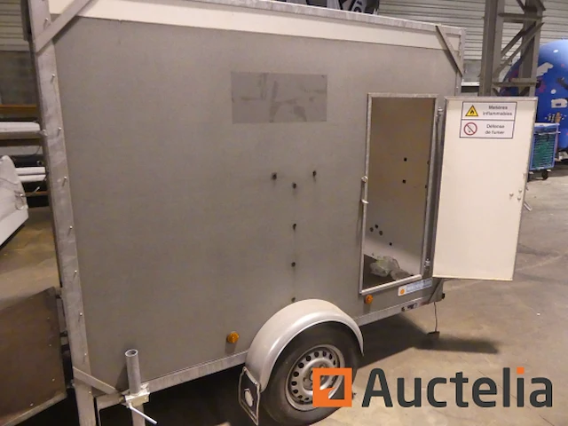 Aanhanger gesloten enkelassige warocquier 750 - afbeelding 22 van  25