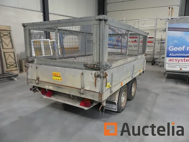 Aanhanger hapert e2700 dubbele kantelas - afbeelding 4 van  17