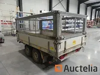 Aanhanger hapert e2700 dubbele kantelas - afbeelding 5 van  17