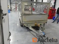 Aanhanger hapert e2700 dubbele kantelas - afbeelding 1 van  17