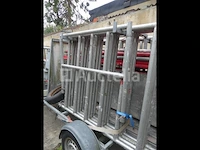 Aanhanger met altrex steiger - afbeelding 4 van  14