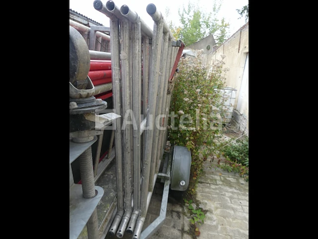 Aanhanger met altrex steiger - afbeelding 10 van  14