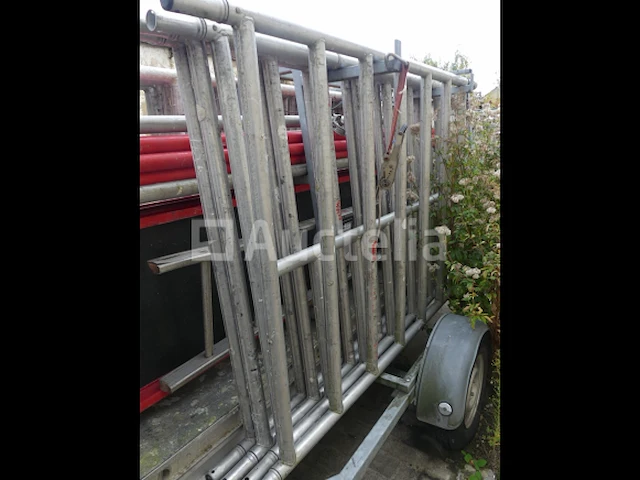 Aanhanger met altrex steiger - afbeelding 11 van  14