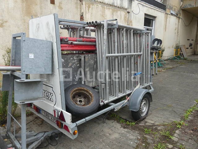 Aanhanger met altrex steiger - afbeelding 14 van  14