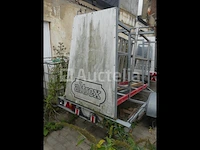 Aanhanger met altrex steiger - afbeelding 3 van  15