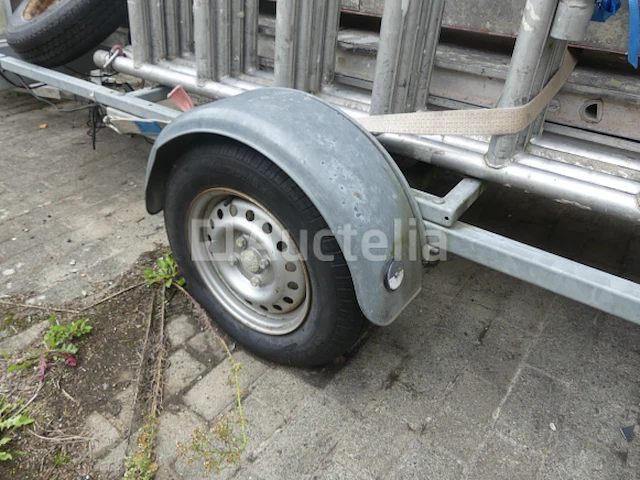 Aanhanger met altrex steiger - afbeelding 1 van  15