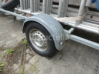 Aanhanger met altrex steiger - afbeelding 1 van  15