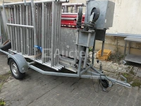 Aanhanger met altrex steiger - afbeelding 11 van  15