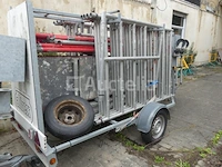 Aanhanger met altrex steiger - afbeelding 12 van  15
