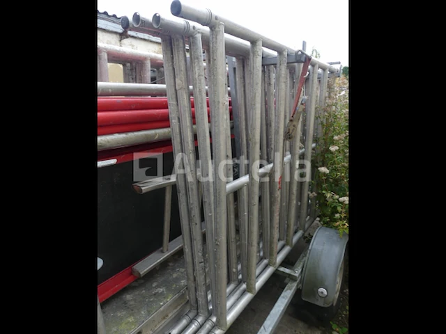 Aanhanger met altrex steiger - afbeelding 14 van  15