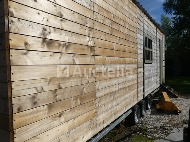 Aanhanger met tiny house syma sta02 - afbeelding 2 van  28