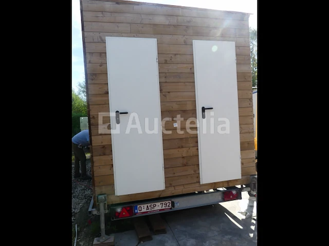 Aanhanger met tiny house syma sta02 - afbeelding 6 van  28